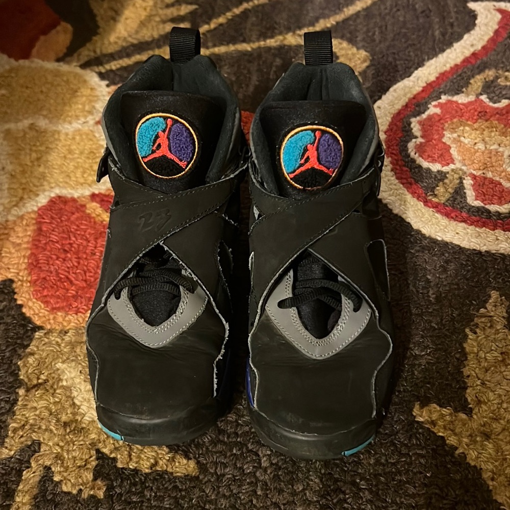 Jordan 8 Retro Aqua Shoes.